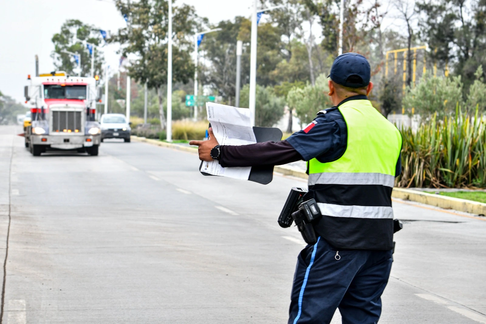 ¿A qué hora puede transitar el transporte pesado en Aguascalientes?
