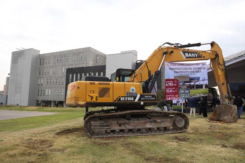 Arranca la construcción del Cablebus en Puebla