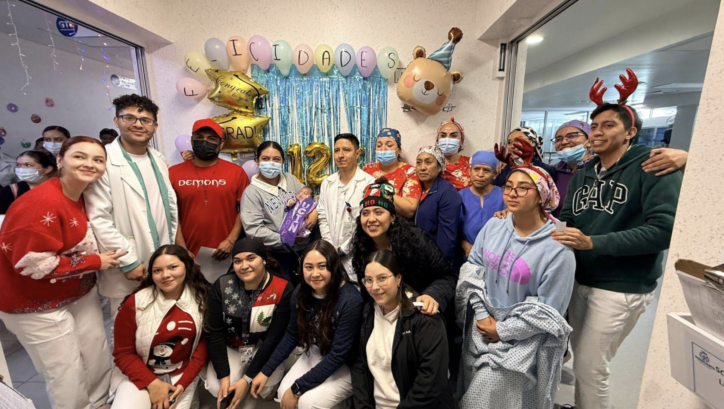 Tras cuatro meses en terapia intensiva, recién nacido es dado de alta en Uriangato