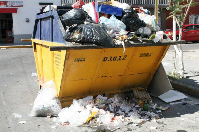 Crece 45% generación de basura en Aguascalientes durante diciembre