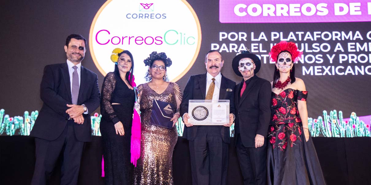 Correos de México recibe Galardón “Muy Mexicano” de CONCANACO SERVYTUR en Cumbre de Líderes y Negocios Familiares