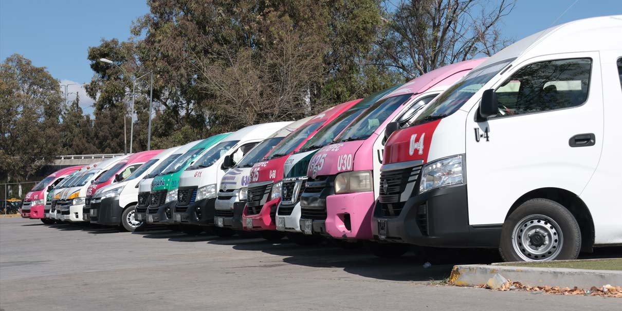 Exigen transportistas de Puebla frenar la revista vehicular 2025 y apertura de mesas de diálogo