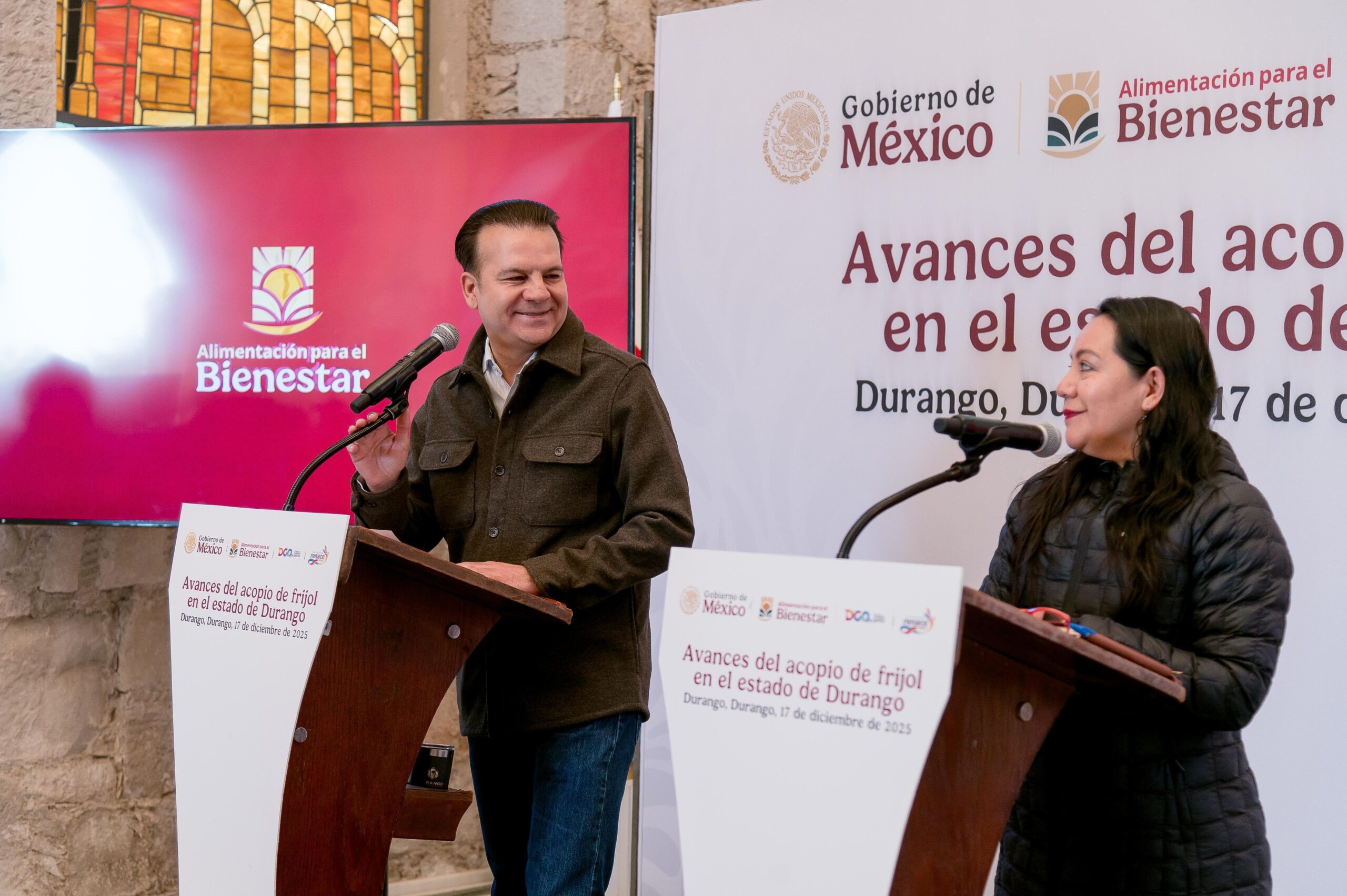 Gobierno federal y estatal aseguran mercado para 115 mil toneladas de frijol producido en Durango