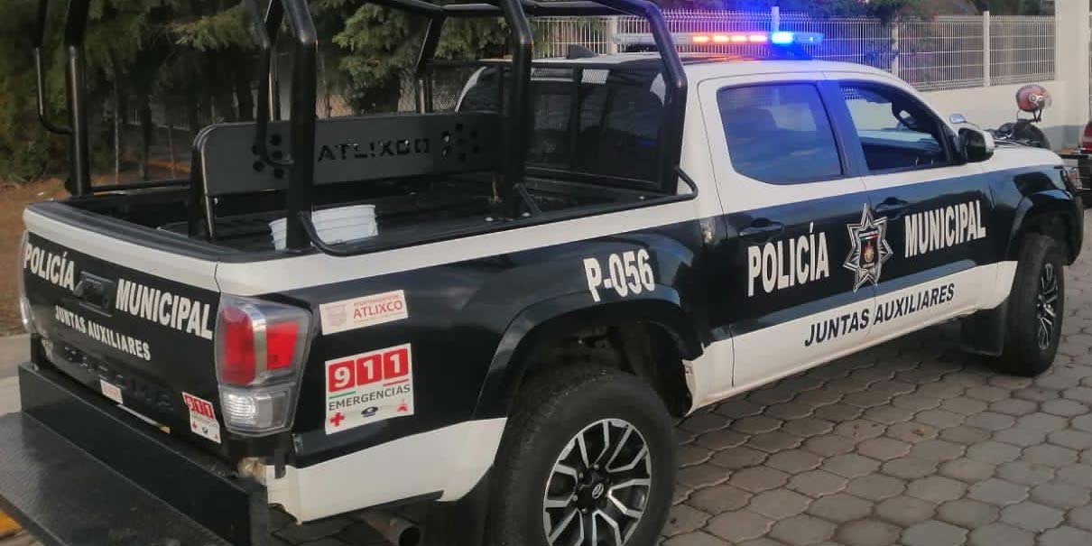 Riña en Atlixco deja saldo de un herido y dos elementos de seguridad lesionados