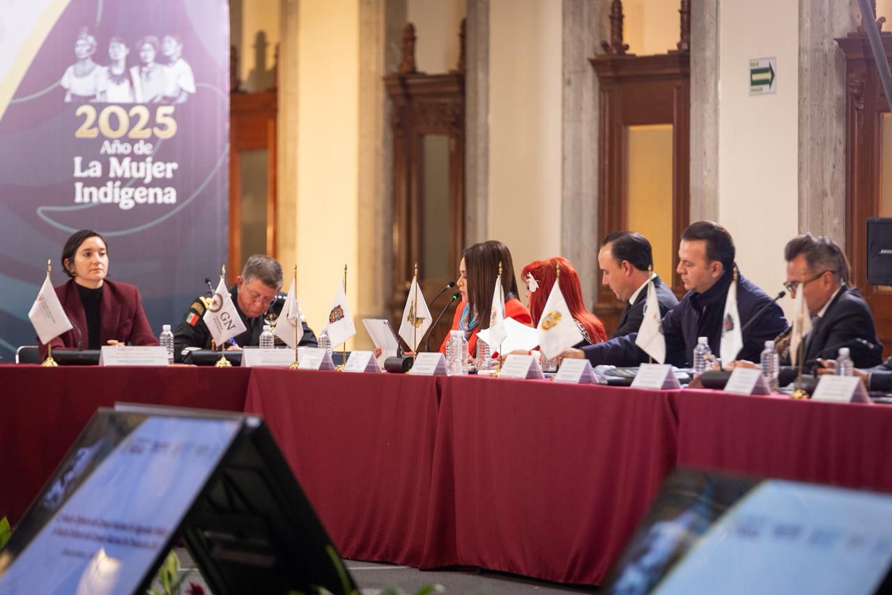 Aguascalientes lidera avances en seguridad, señala gobernadora en el Consejo Nacional