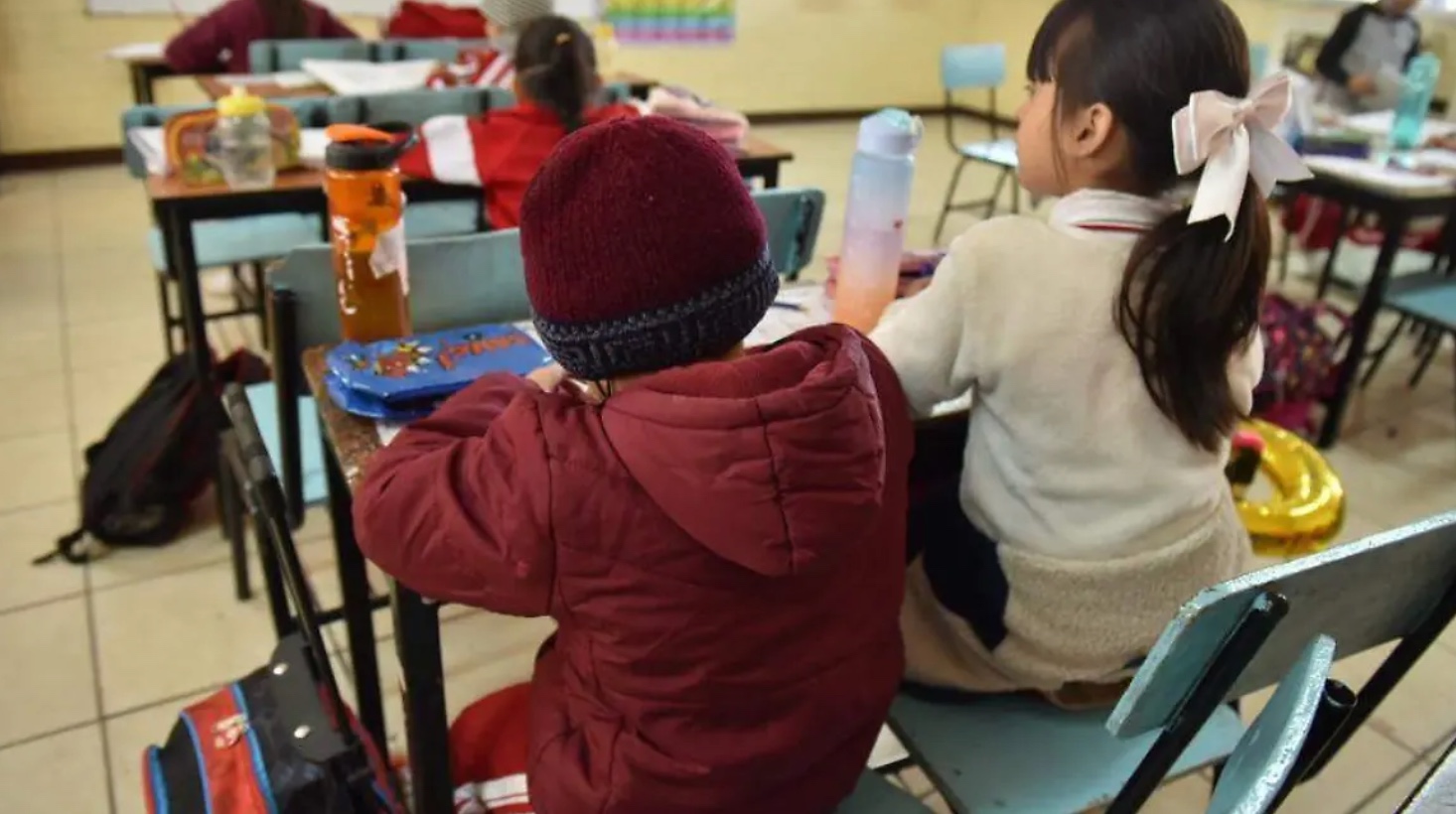 Pese al frío, las clases continúan con normalidad en Guanajuato: SEG descarta suspensión