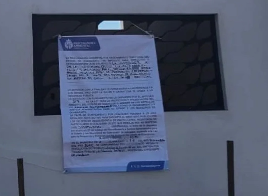 Suspenden tres fraccionamientos dentro del ANP Presa La Purísima