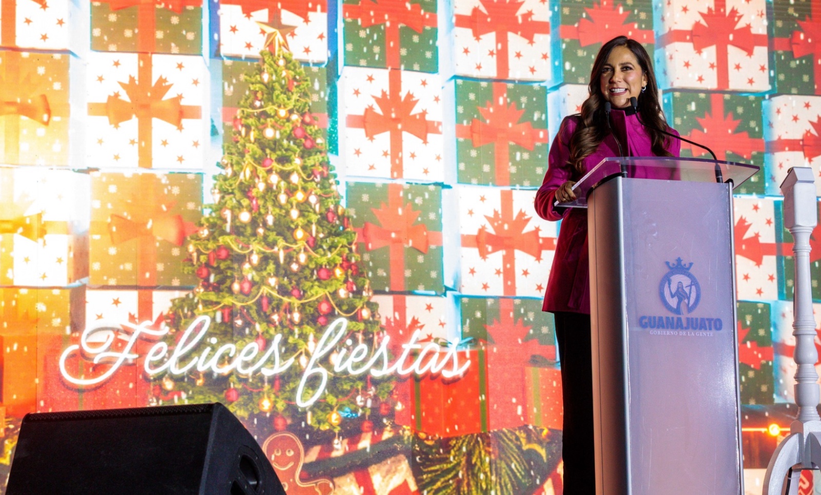 Gobernadora llama a vivir la Navidad “con paz, unión y gratitud en Guanajuato”