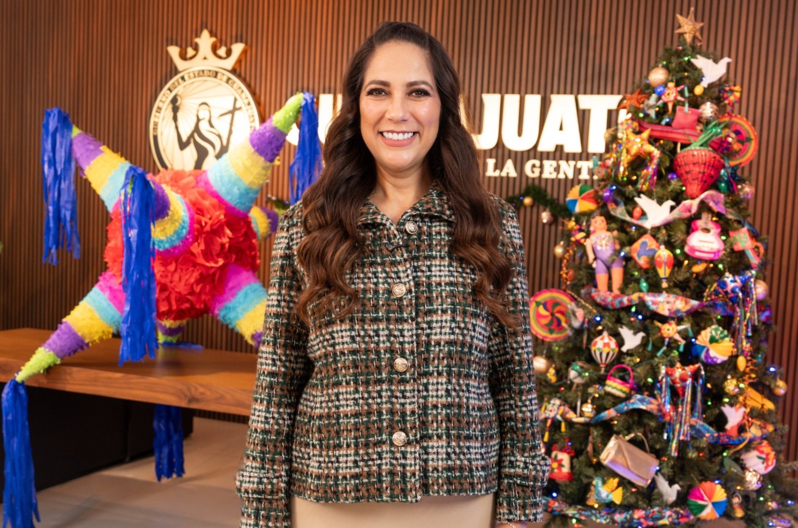 Gobernadora augura un 2026 con “más seguridad” para Guanajuato