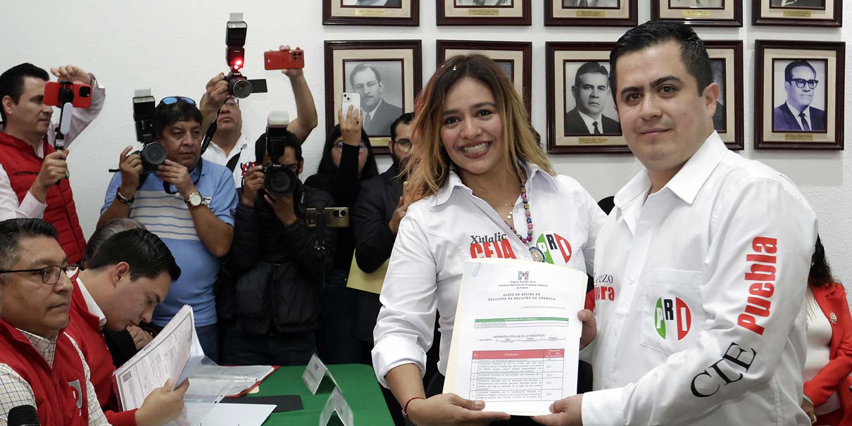 Xiltlalic Ceja y Lorenzo Rivera Nava asumirán la dirigencia del PRI estatal; elecciones 2027, su primer desafío