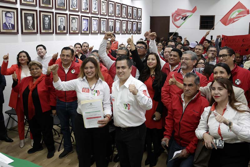 Xiltlalic Ceja y Lorenzo Rivera Nava asumirán la dirigencia del PRI estatal; elecciones 2027, su primer desafío