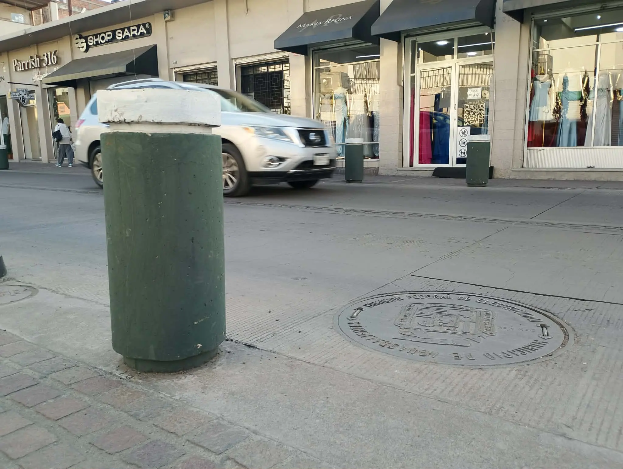 Una centena de bolardos dañados en accidentes de tráfico tras fin de año