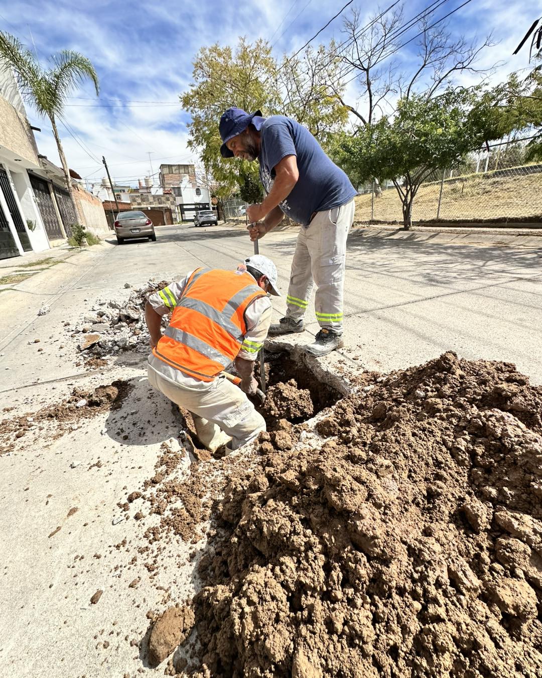 MIAA atiende fugas de agua potable en distintos fraccionamientos
