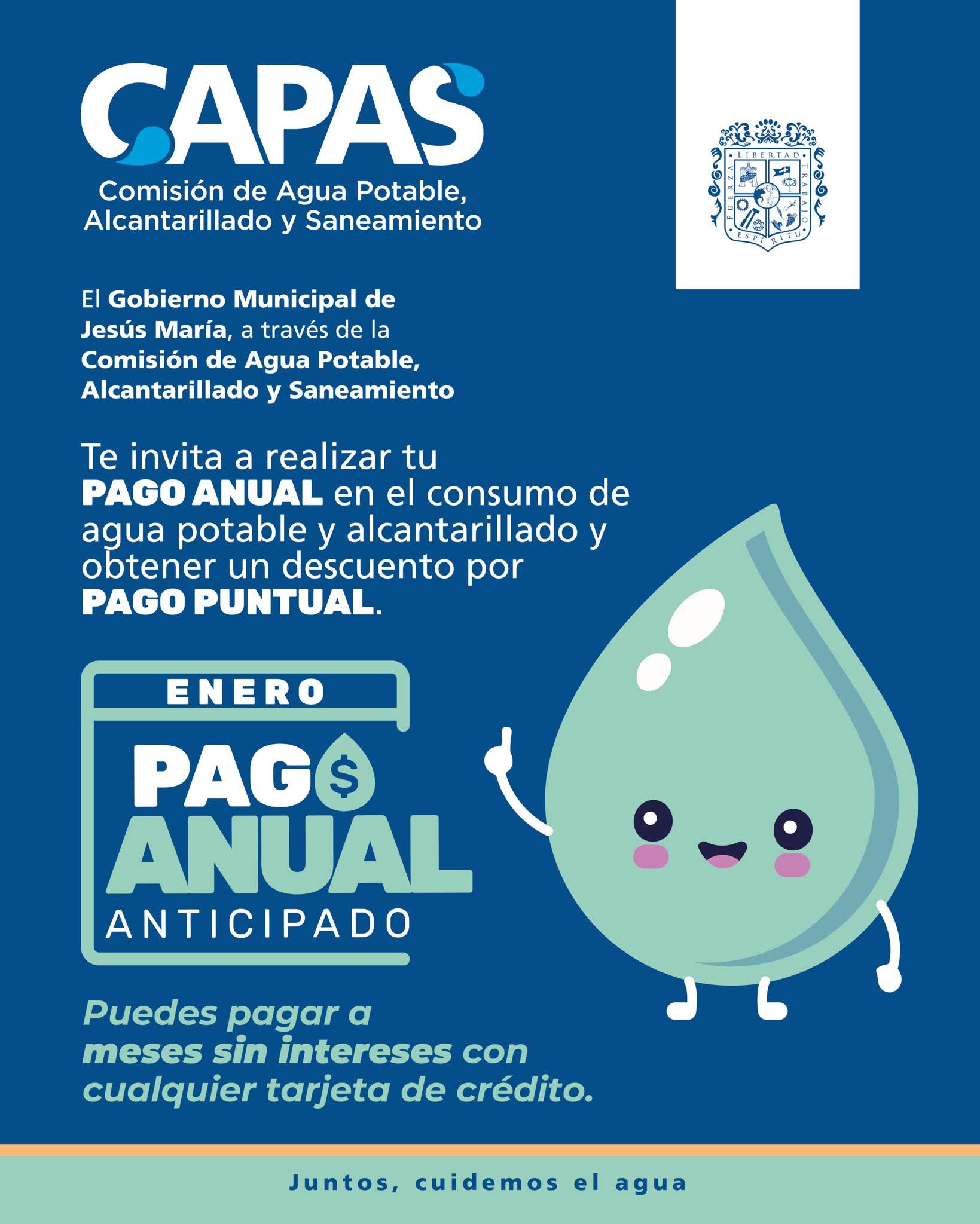 Jesús María ofrece descuentos por pago anticipado de agua potable