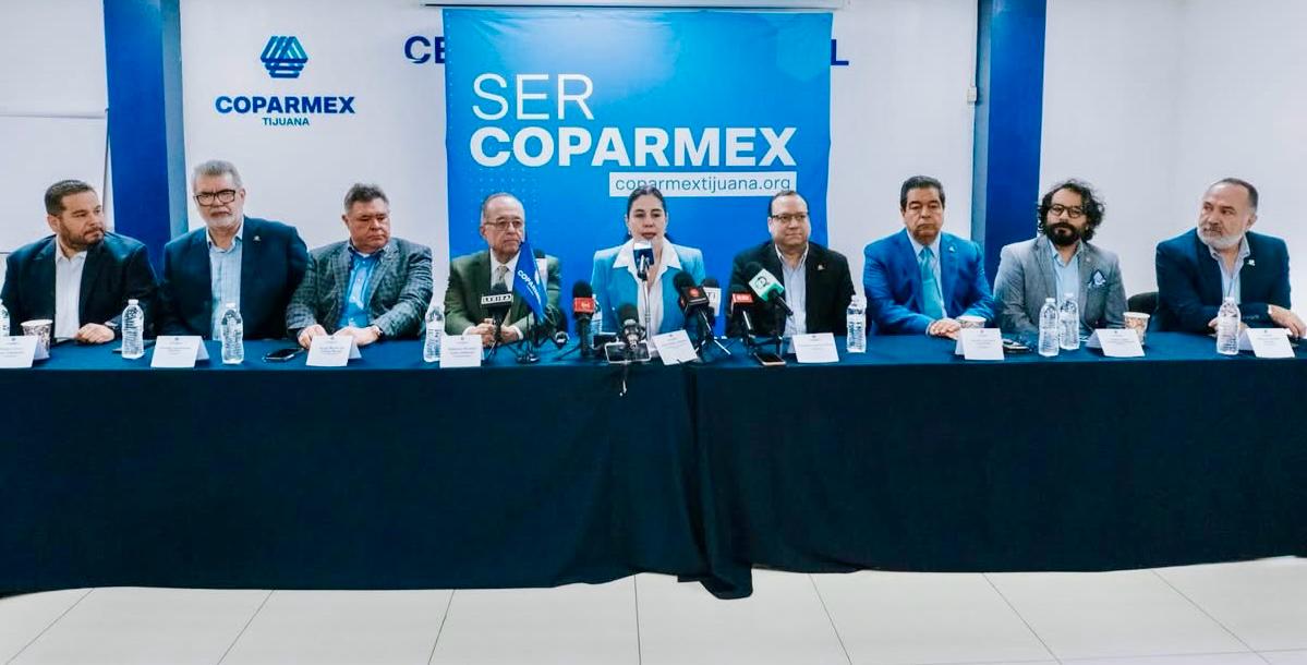 Consejo directivo coparmex Tijuana 2026