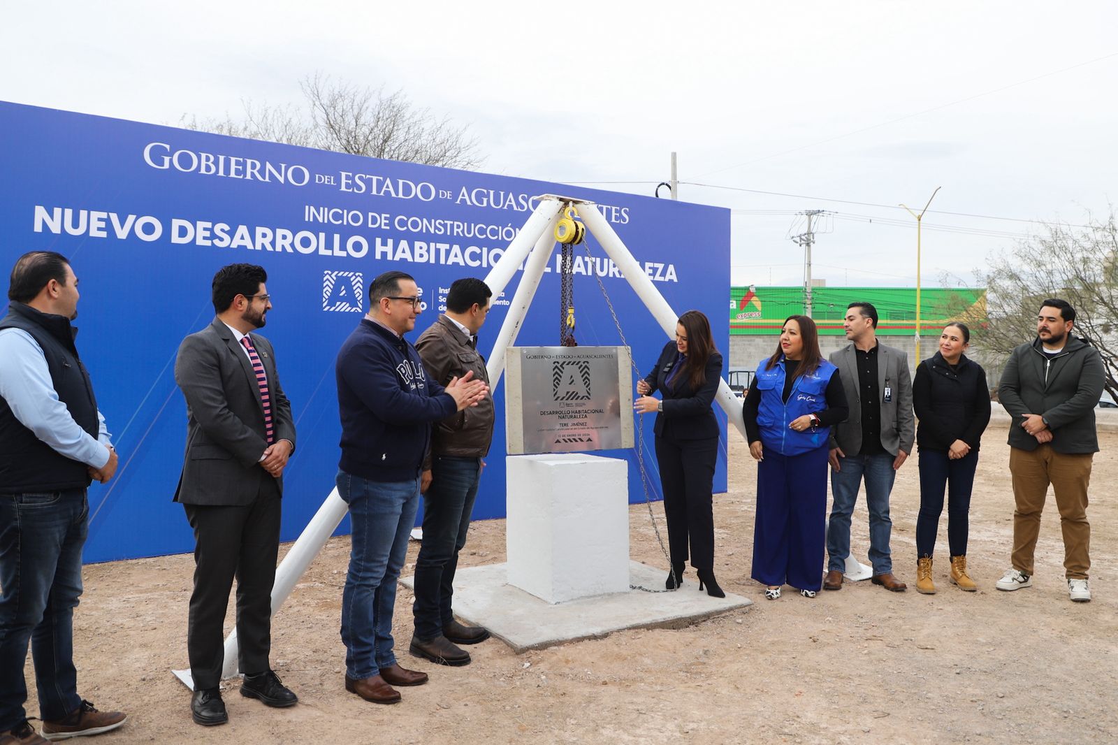 Construyen fraccionamiento especial para taxistas de Aguascalientes: serán 600 viviendas