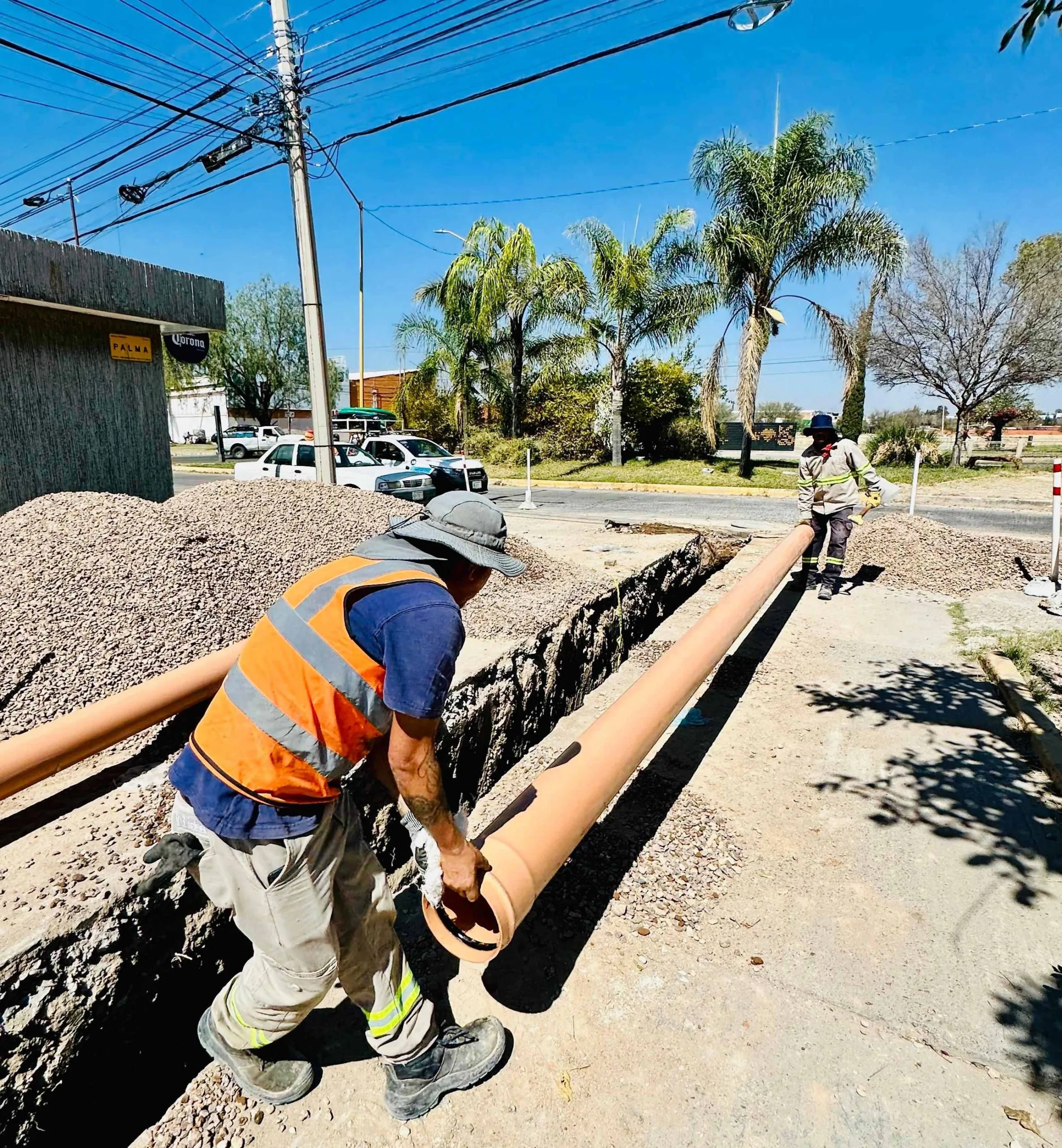 Rehabilita MIAA alcantarillado sanitario en Circunvalación Norte