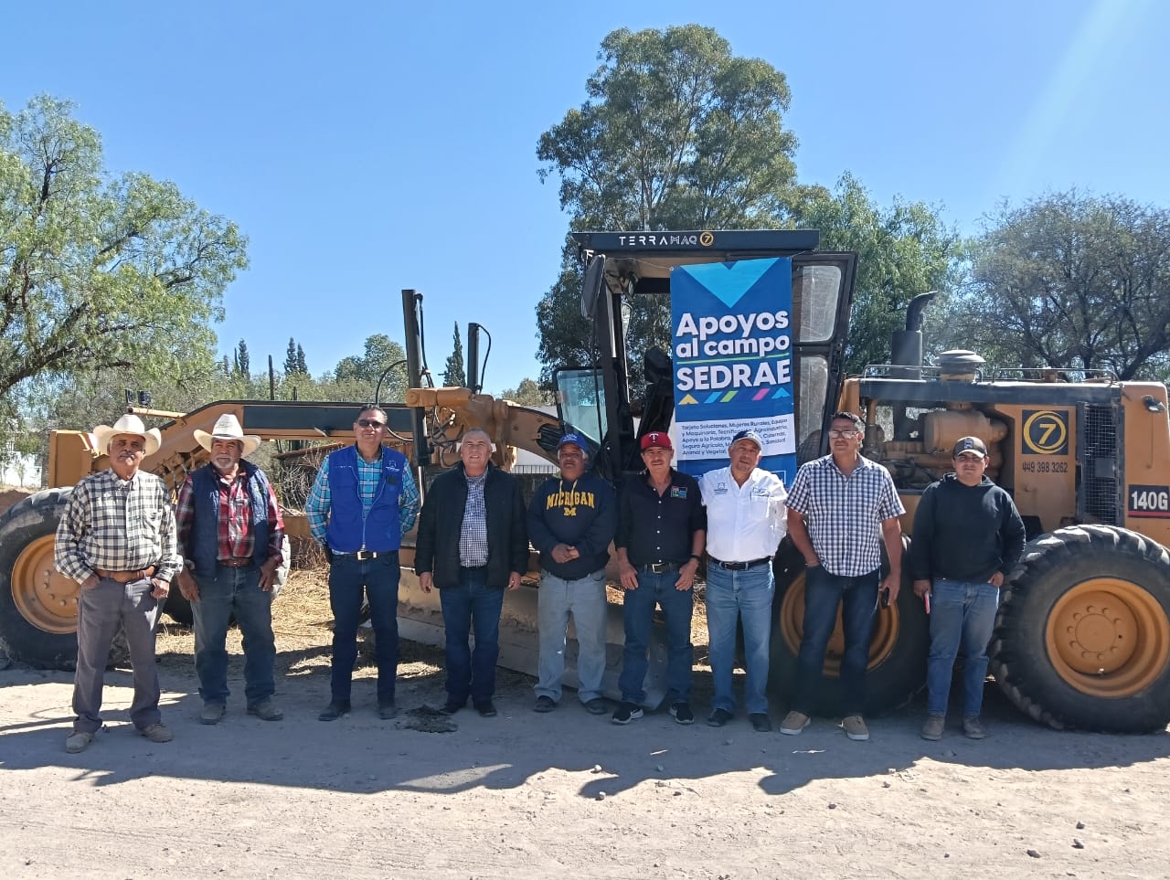 Arranca rehabilitación de caminos rurales en Jesús María