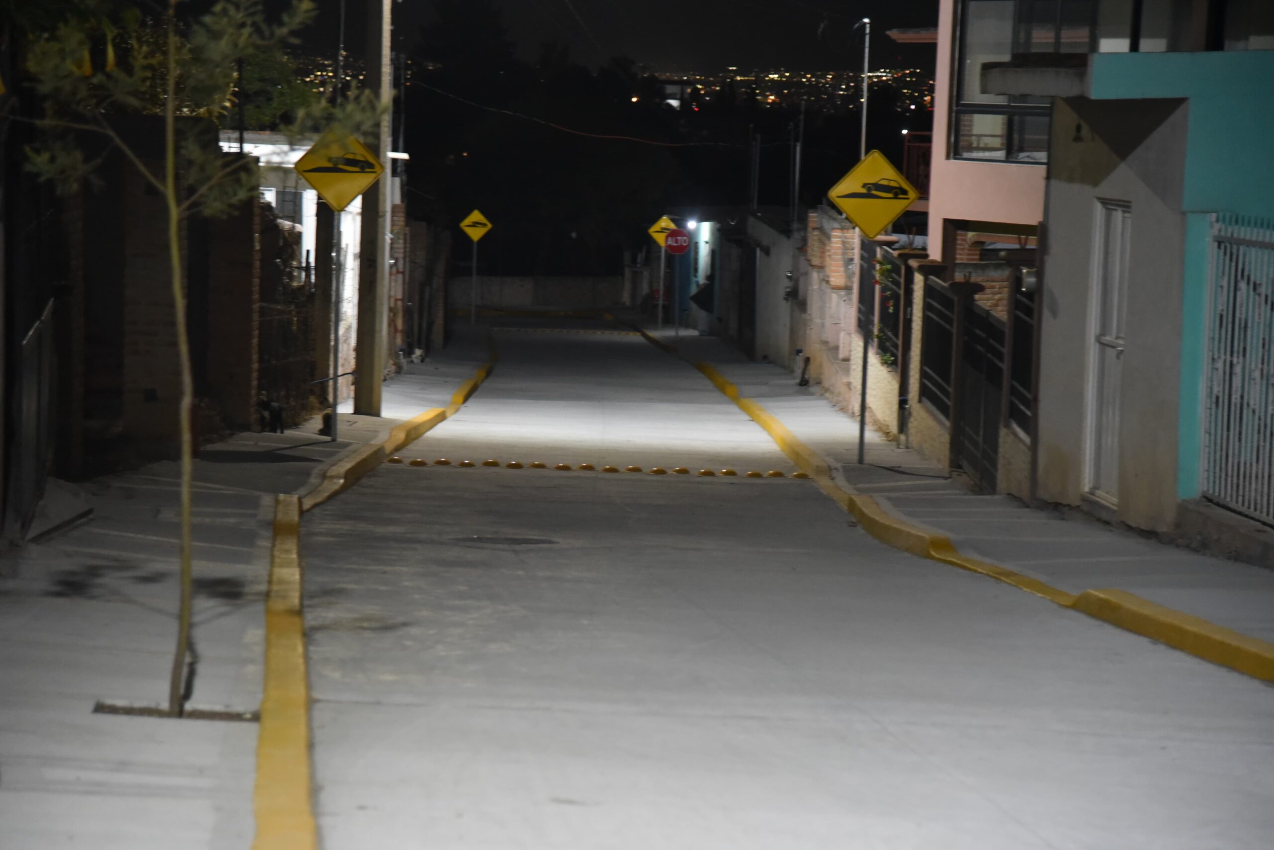 Invierte Jesús María 2.7 millones en vialidad de La Tomatina