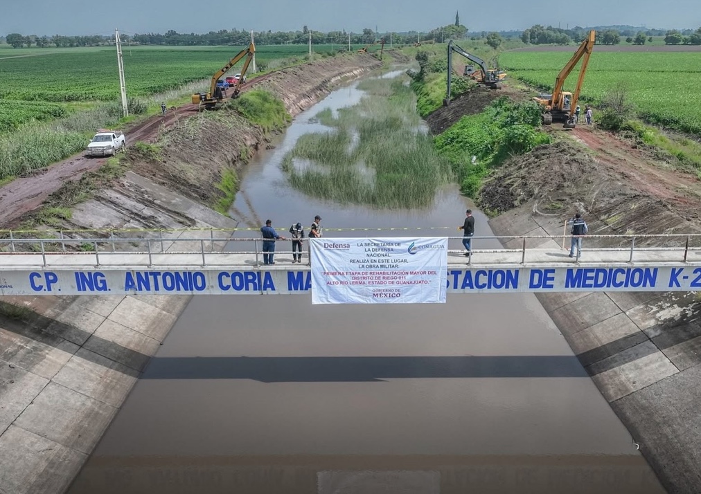 Aseguran avances en la tecnificación del Canal de Coria 