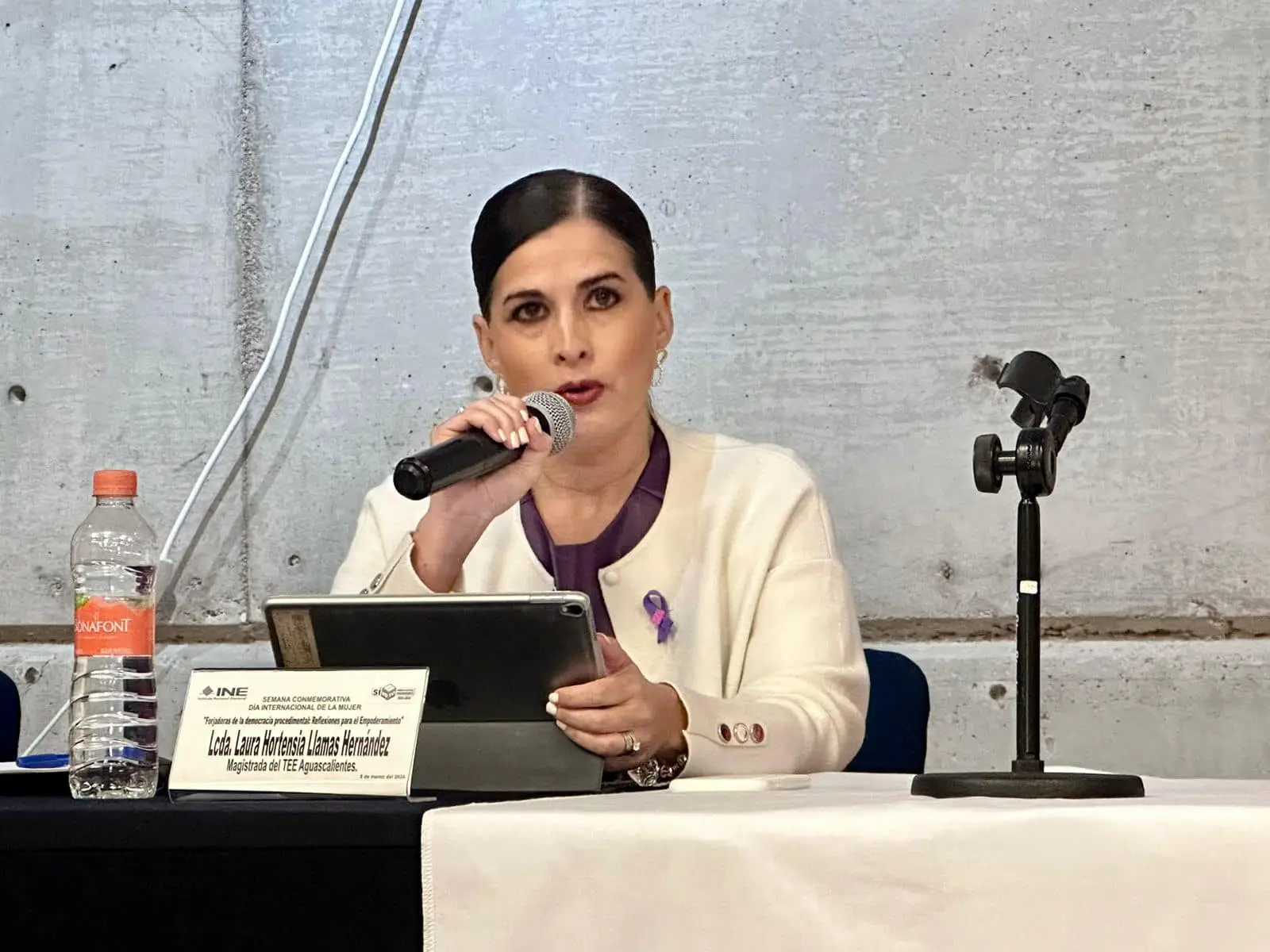 Magistrada Electoral de Aguascalientes evita opinar sobre Reforma Electoral