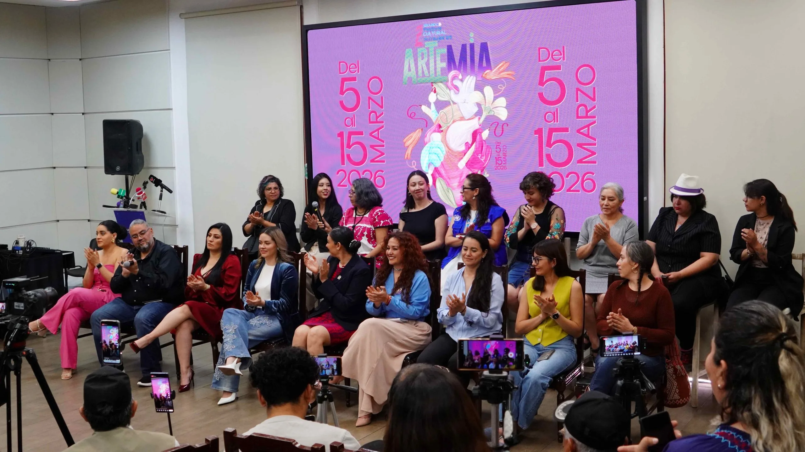 Presentan Segundo Festival Cultural de Mujeres “Artemia”