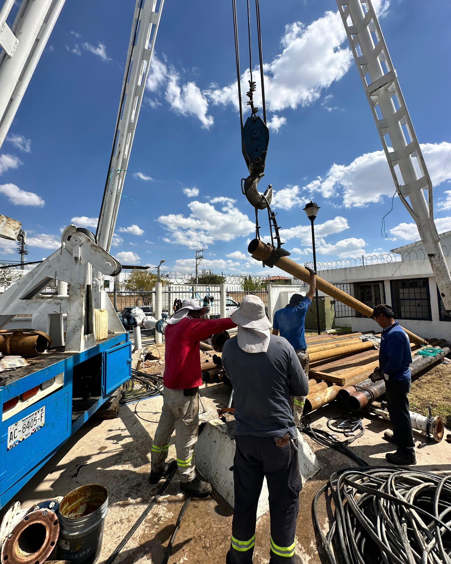 MIAA reemplaza bomba en pozo de Santa Mónica para mejorar suministro de agua