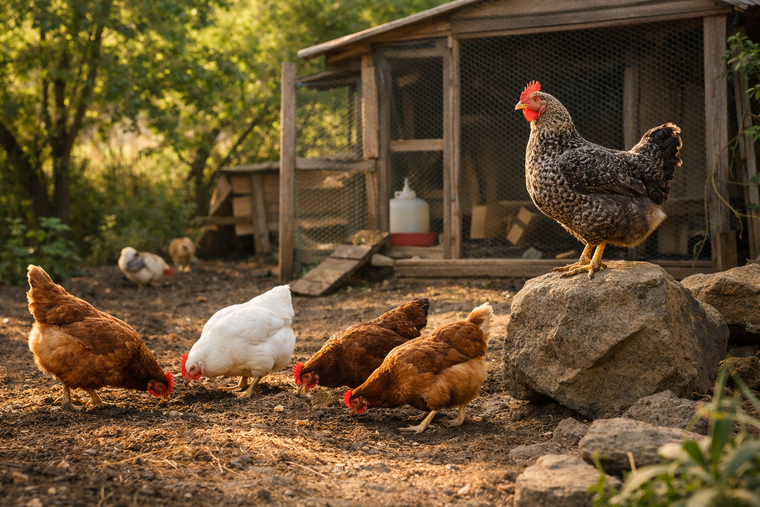 Lecciones del gallinero