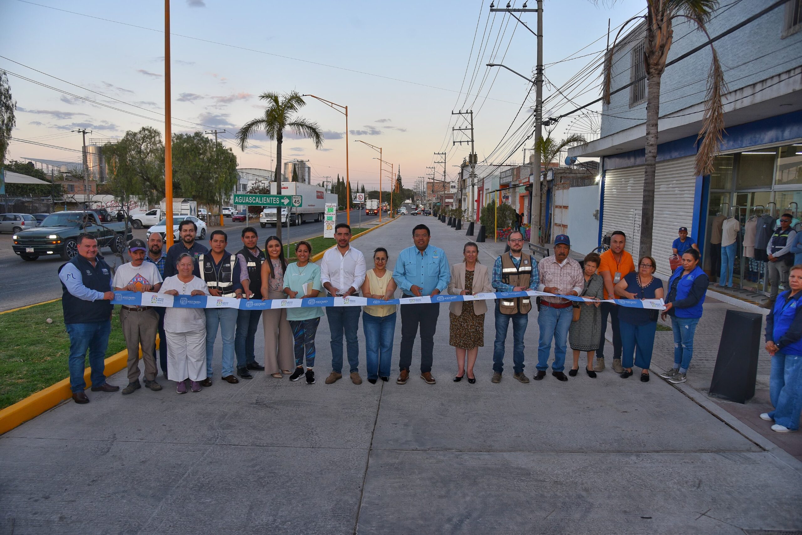 Gobierno de Jesús María concluye rehabilitación integral en calle San Antonio de los Horcones