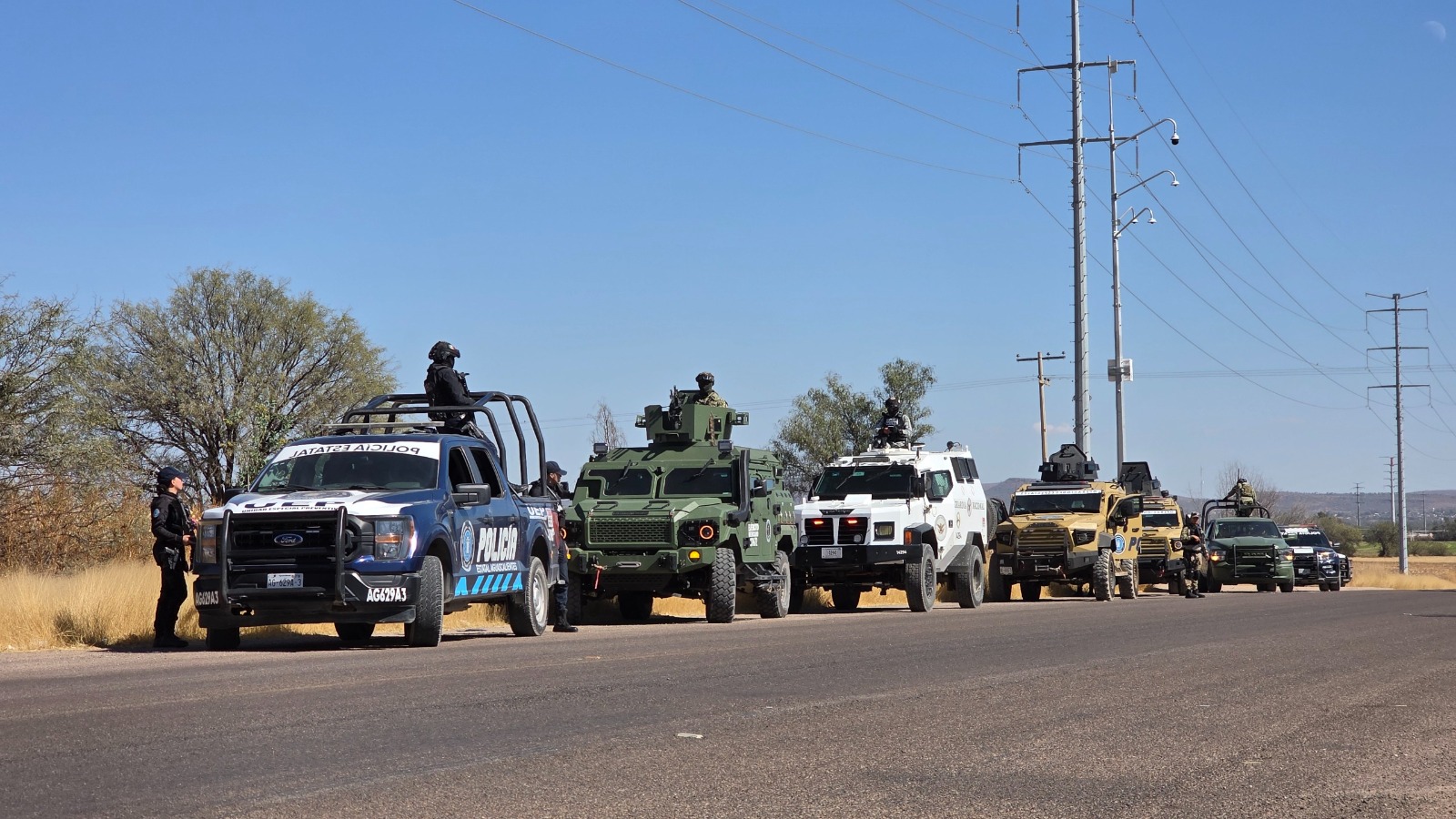 Asegura SSPE que reforzamiento de operativos en los límites con Jalisco y Zacatecas