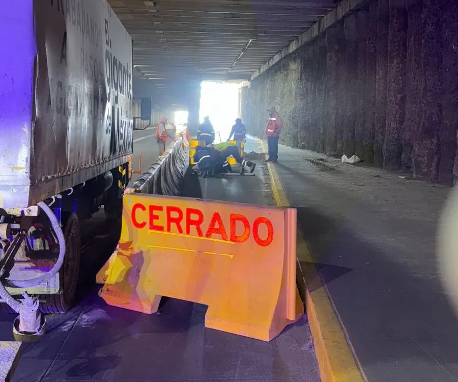 Cierran carriles laterales de Expoplaza para FNSM