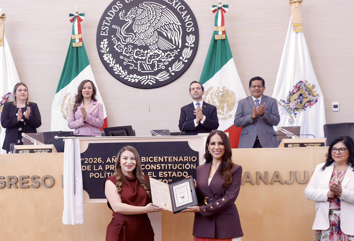 Guanajuato conmemora 200 años de su Constitución