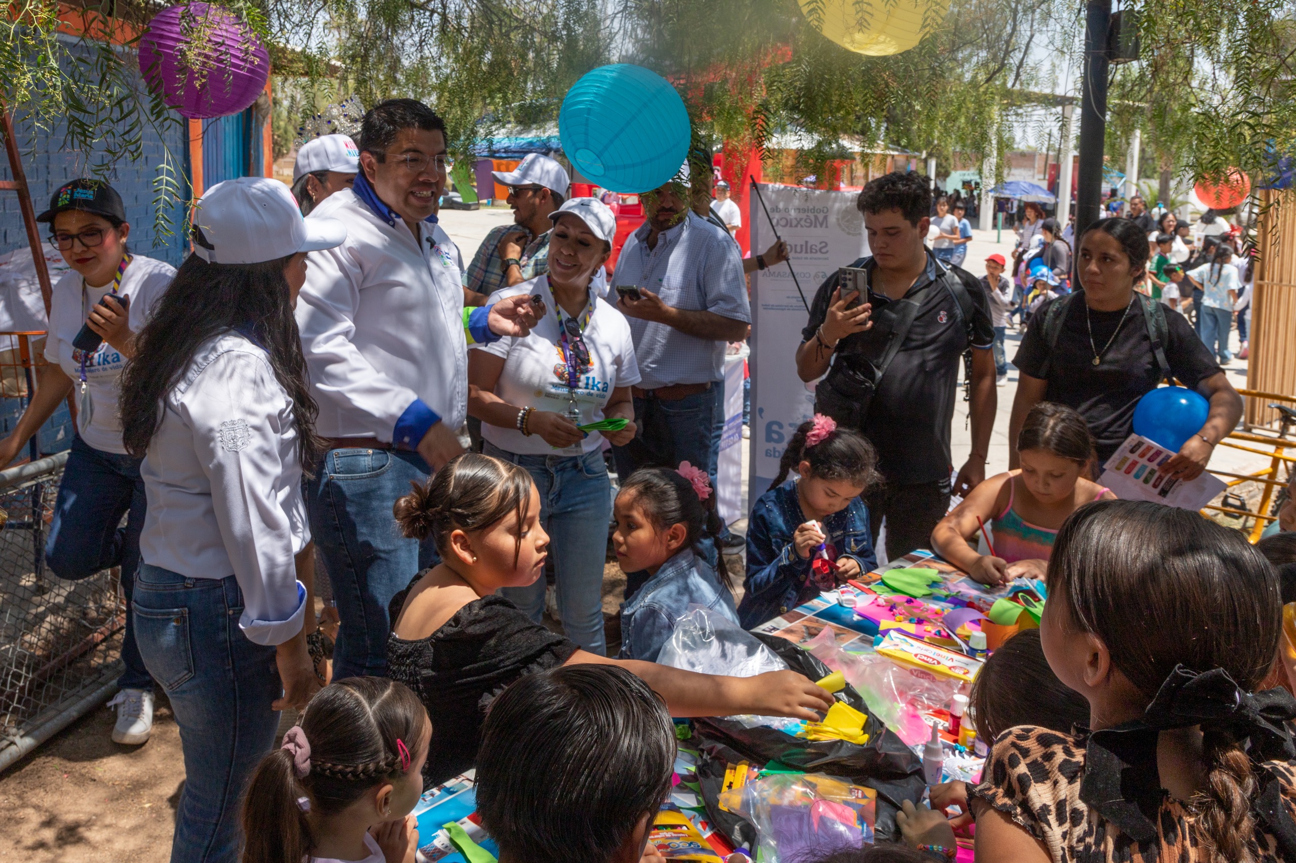 Más de 2 mil niñas y niños celebran el Día del Niño en Jesús María