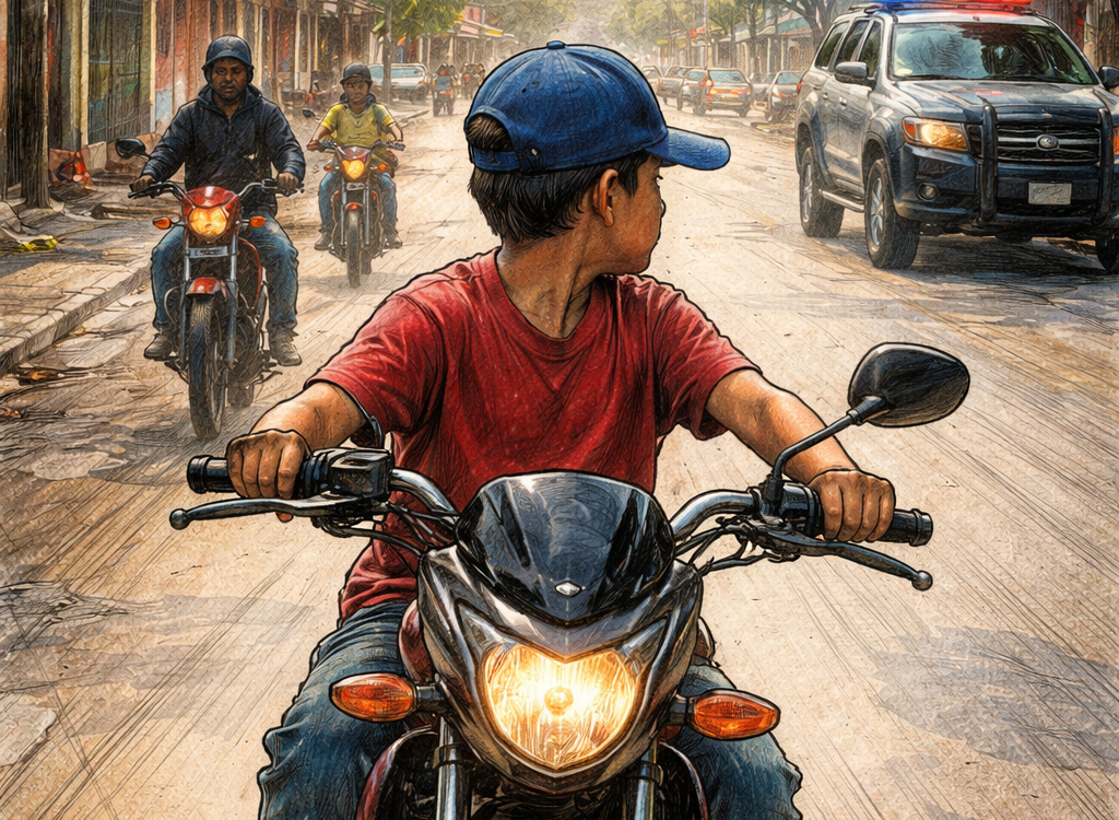 Detectan menores de hasta 13 años conduciendo motos en Aguascalientes