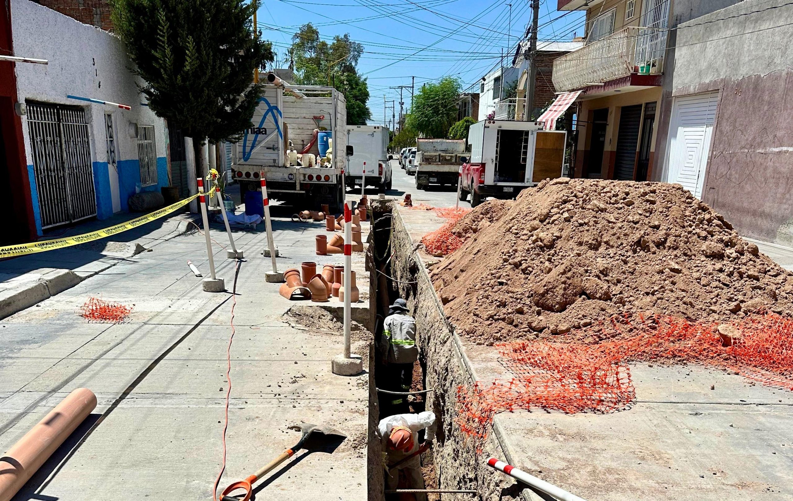 Refuerzan infraestructura sanitaria en la colonia Insurgentes