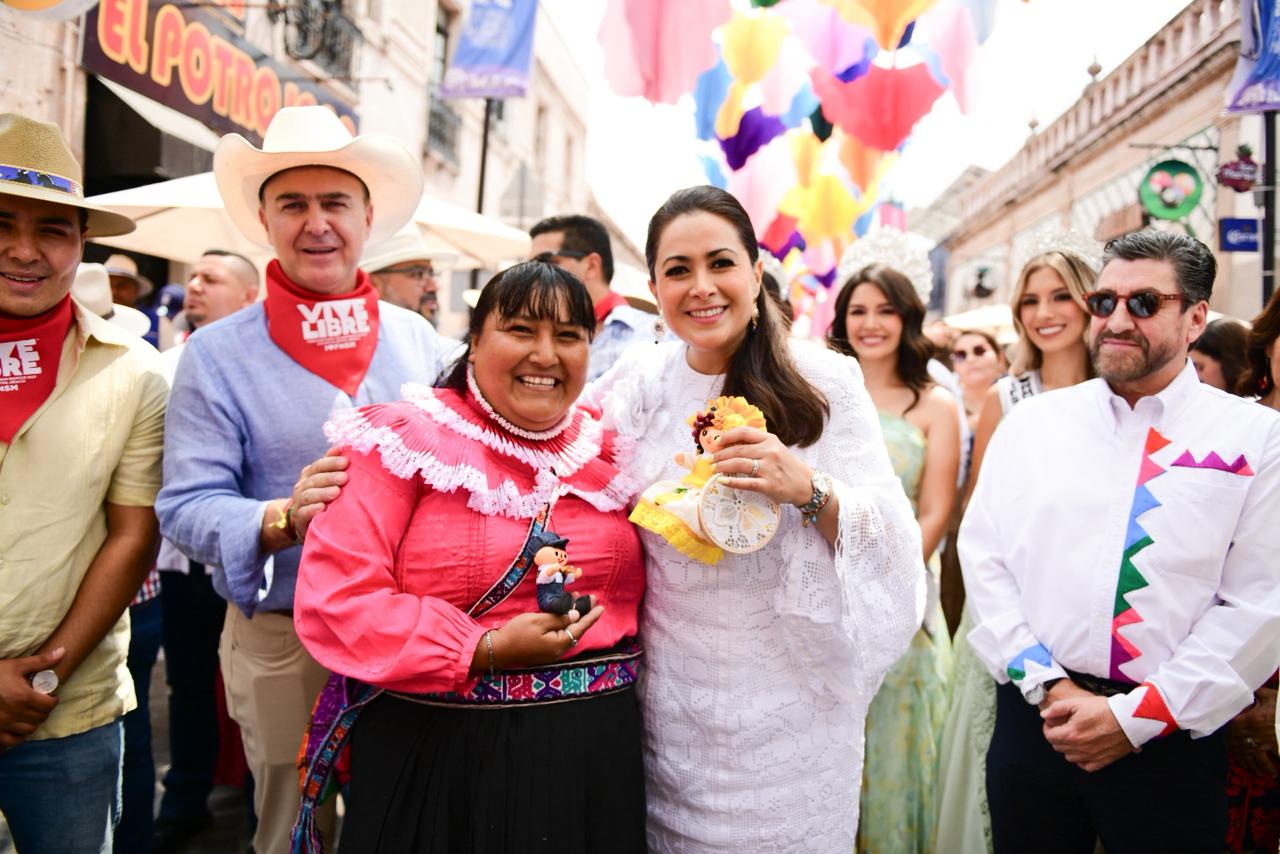 Realizan recorrido inaugural de la Feria Nacional de San Marcos 2026
