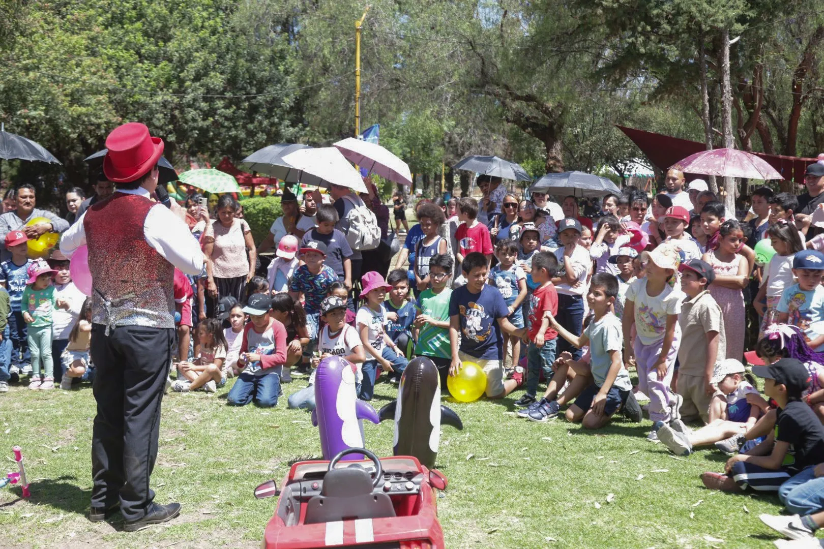 Celebraron día del niño y la niña en La Pona