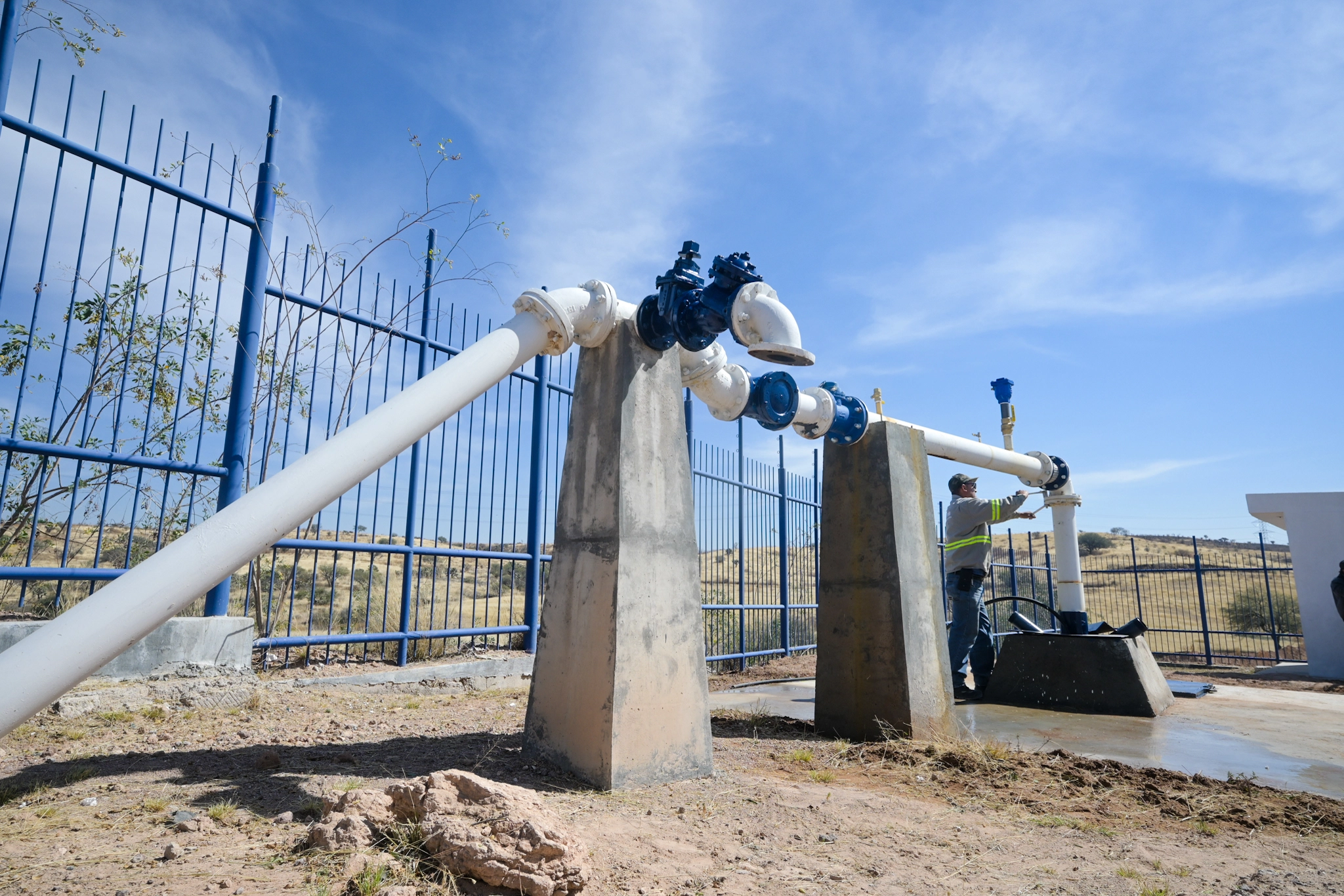 Extracción controlada: así buscan garantizar calidad del agua en nuevos pozos