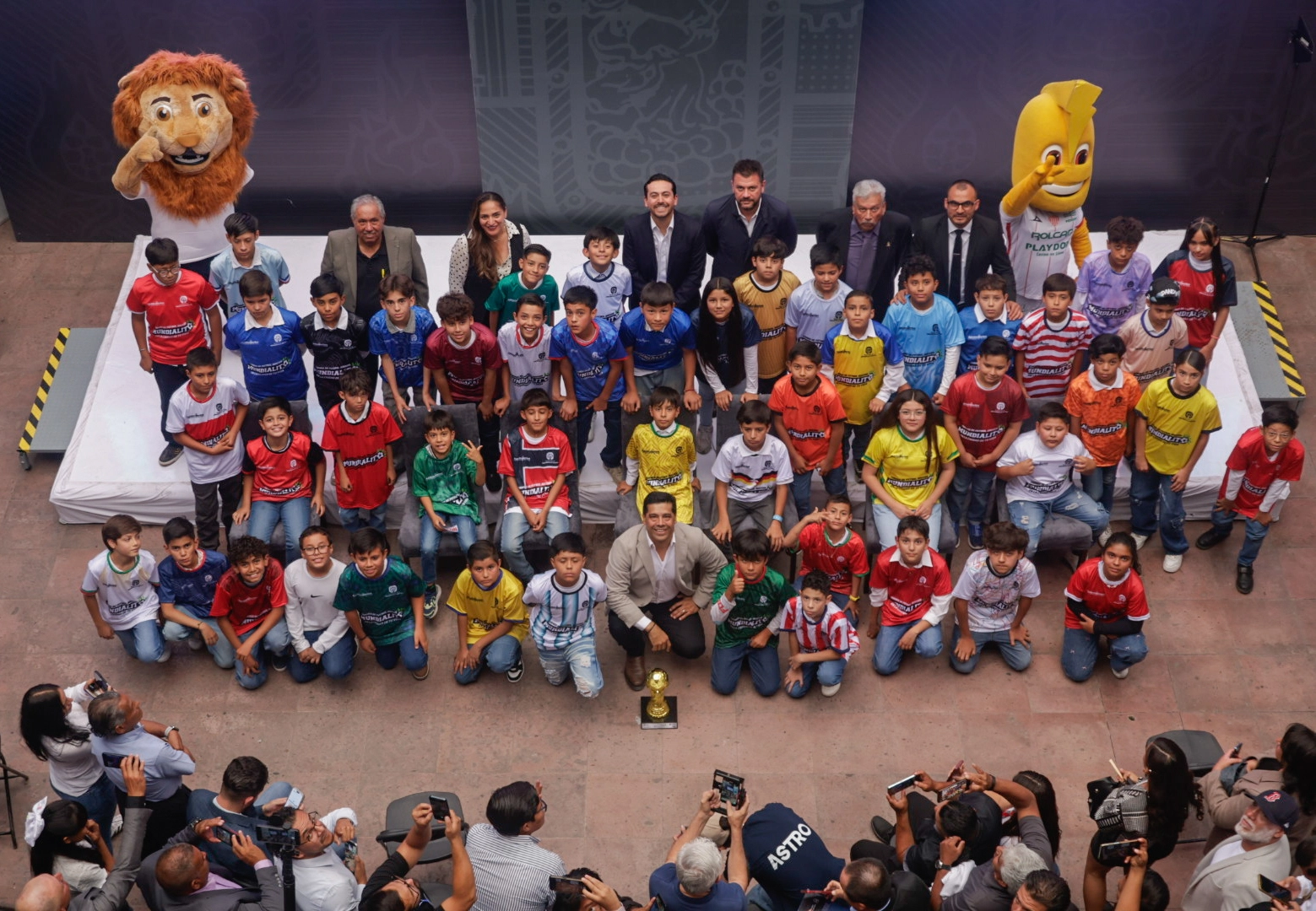 Realizan sorteo del “Mundialito en la Ciudad de tu Vida”