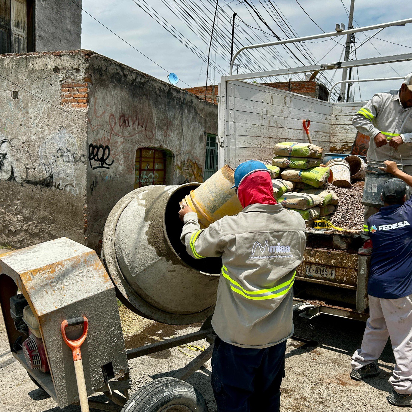 MIAA intensifica trabajos de bacheo y saneamiento de alcantarillado en distintos puntos de la ciudad