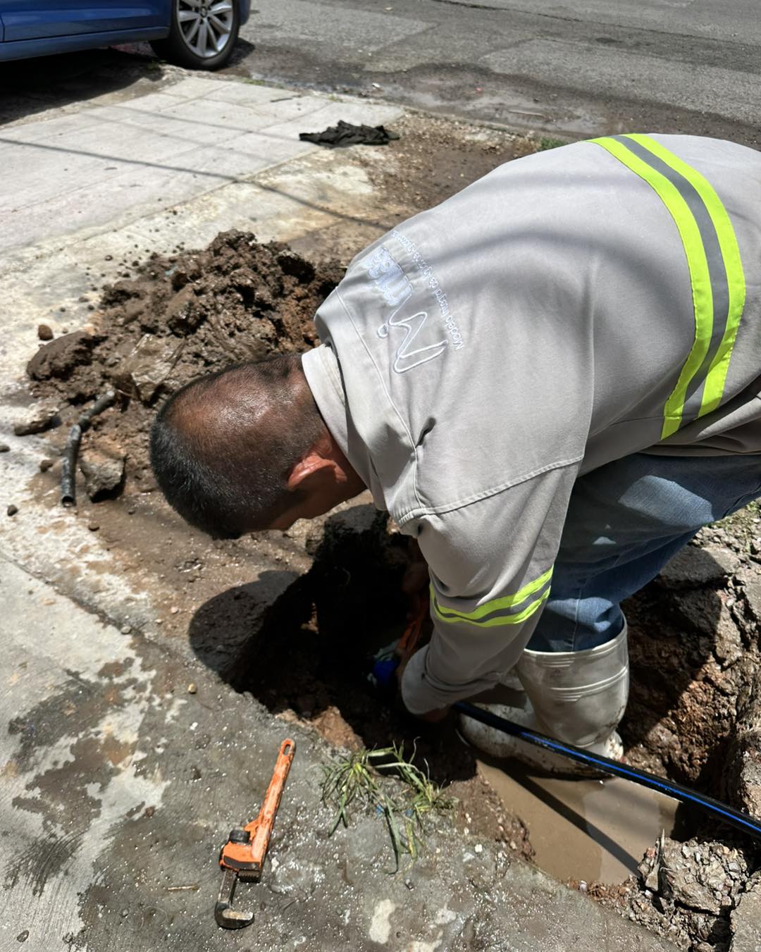 Realizan trabajos de rehabilitación hidráulica y sanitaria en distintos puntos de la ciudad