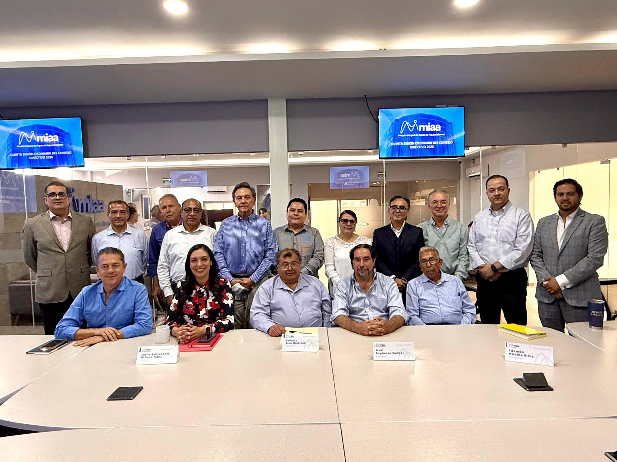 Consejo Directivo de MIAA revisa avances y proyectos prioritarios para el servicio de agua