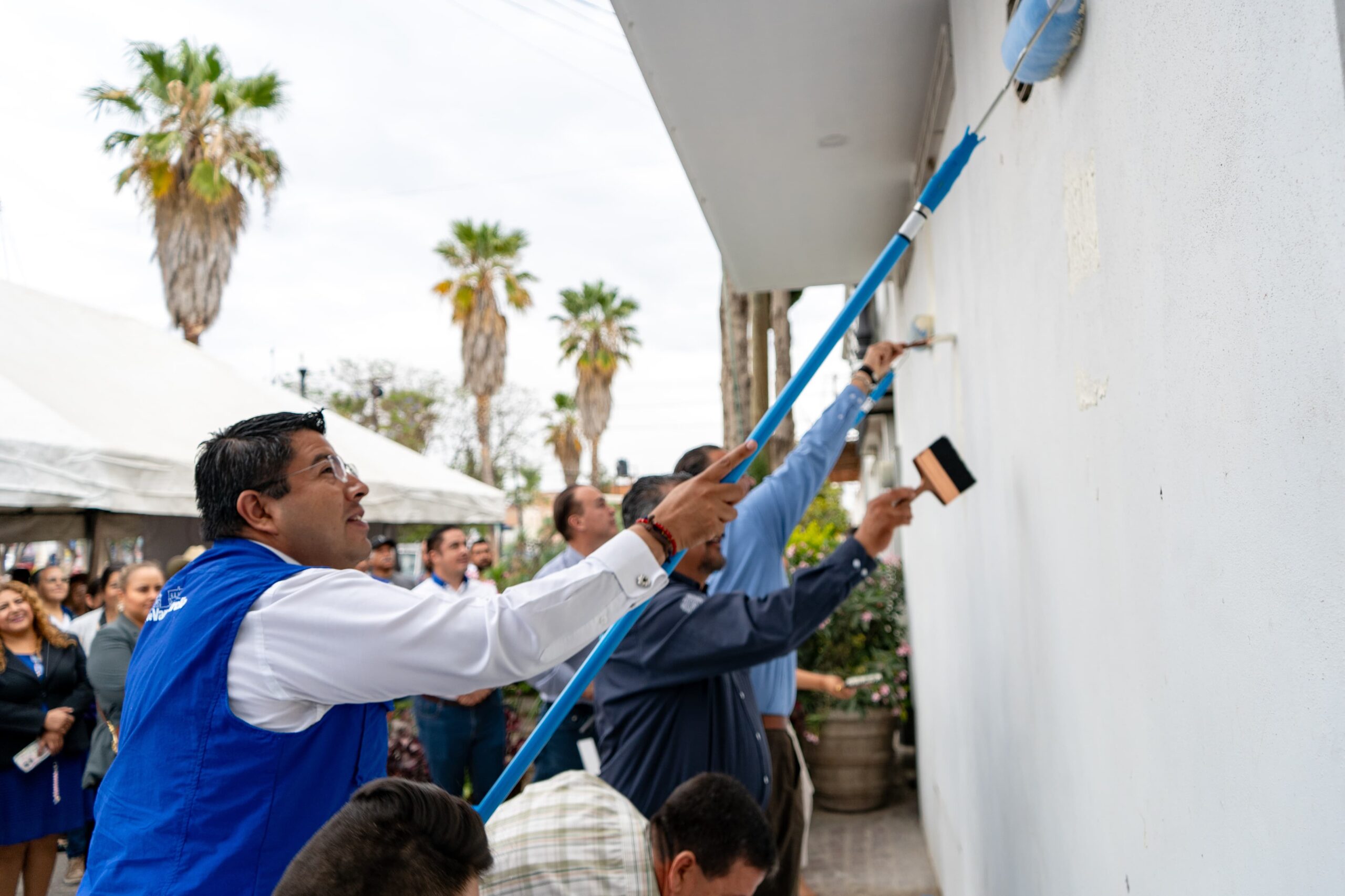 Jesús María inicia rehabilitación de fachadas y espacios públicos en Margaritas