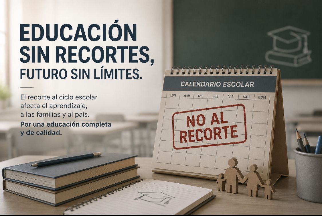 CCE rechaza recorte al ciclo escolar por el Mundial 2026