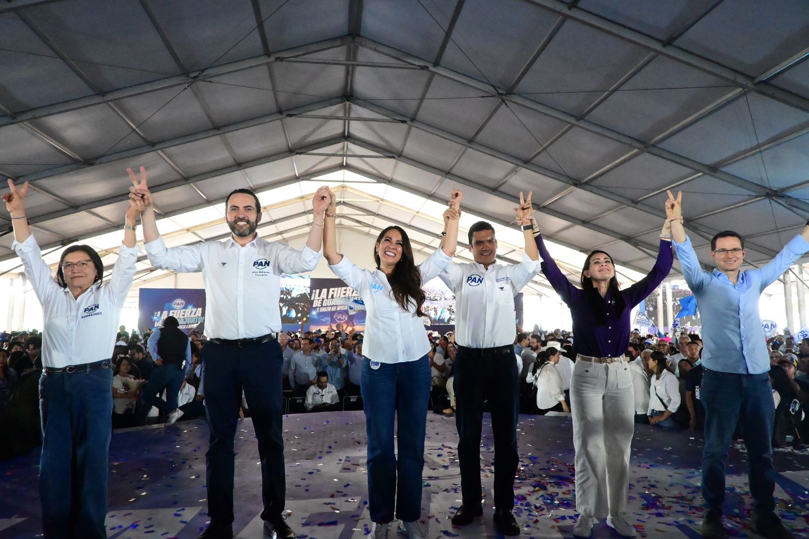Gobernadora de Guanajuato llama a blindar al PAN rumbo al 2027 