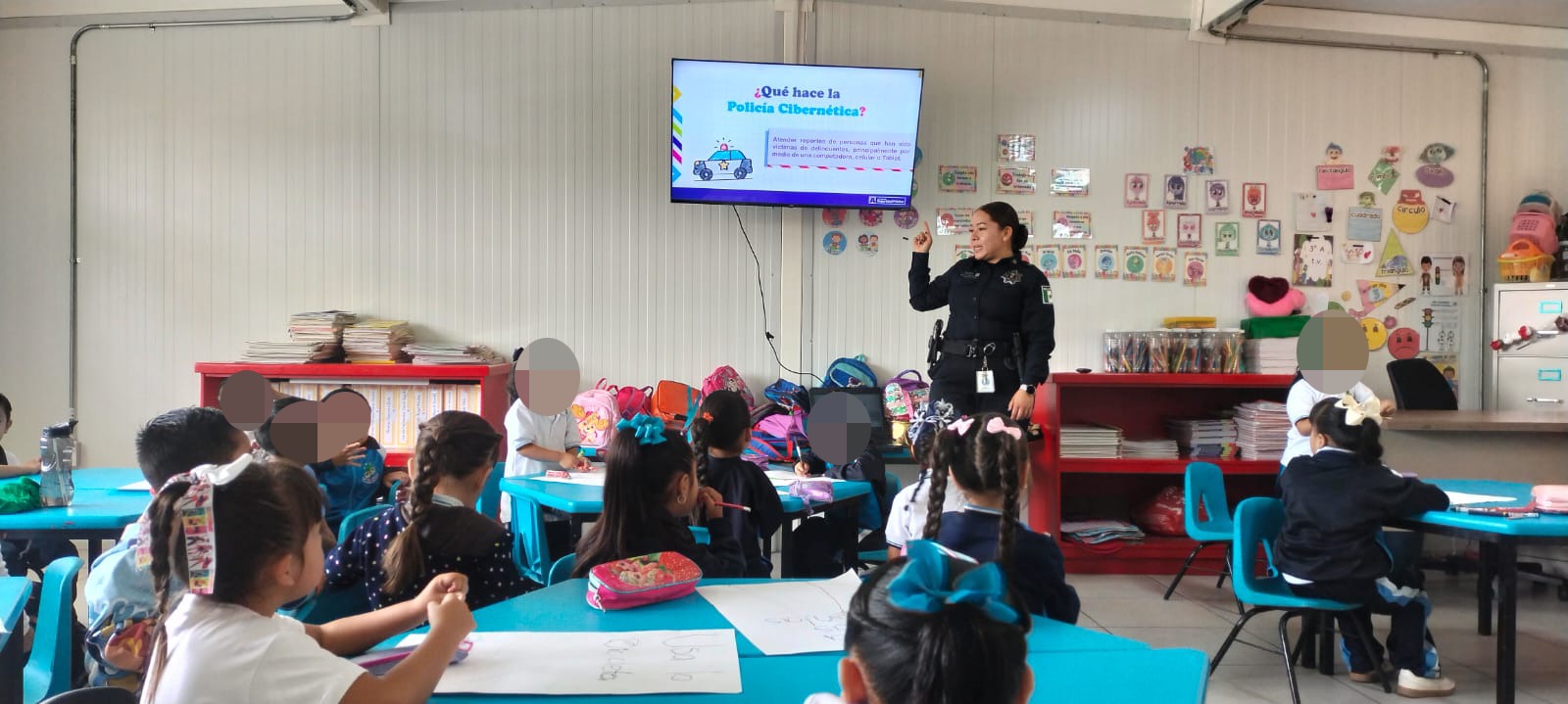 Imparte SSPE pláticas preventivas en jardín de niños