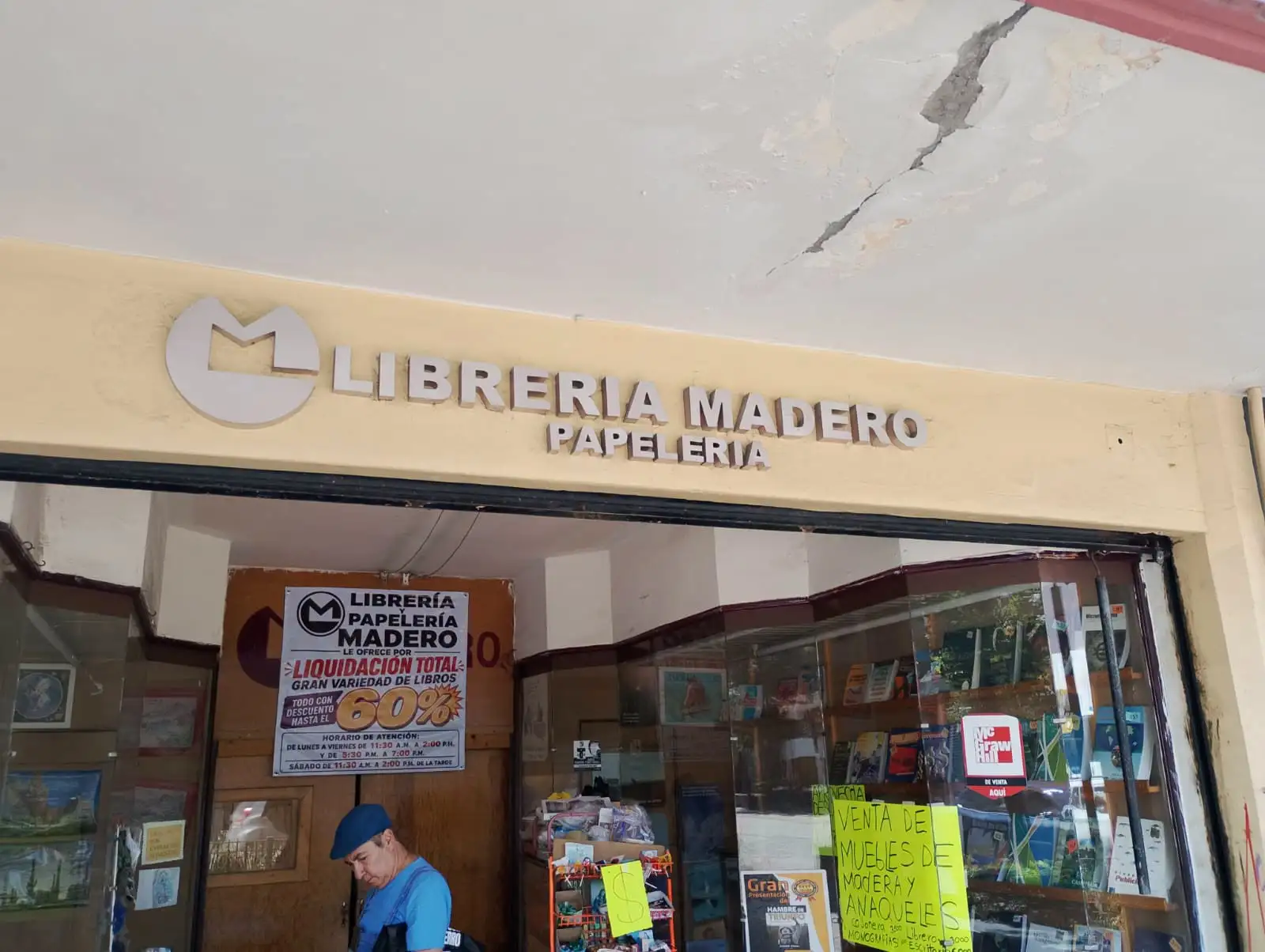 Tras cierre de la Librería Madero, CANACO llama a innovar modelos de negocio