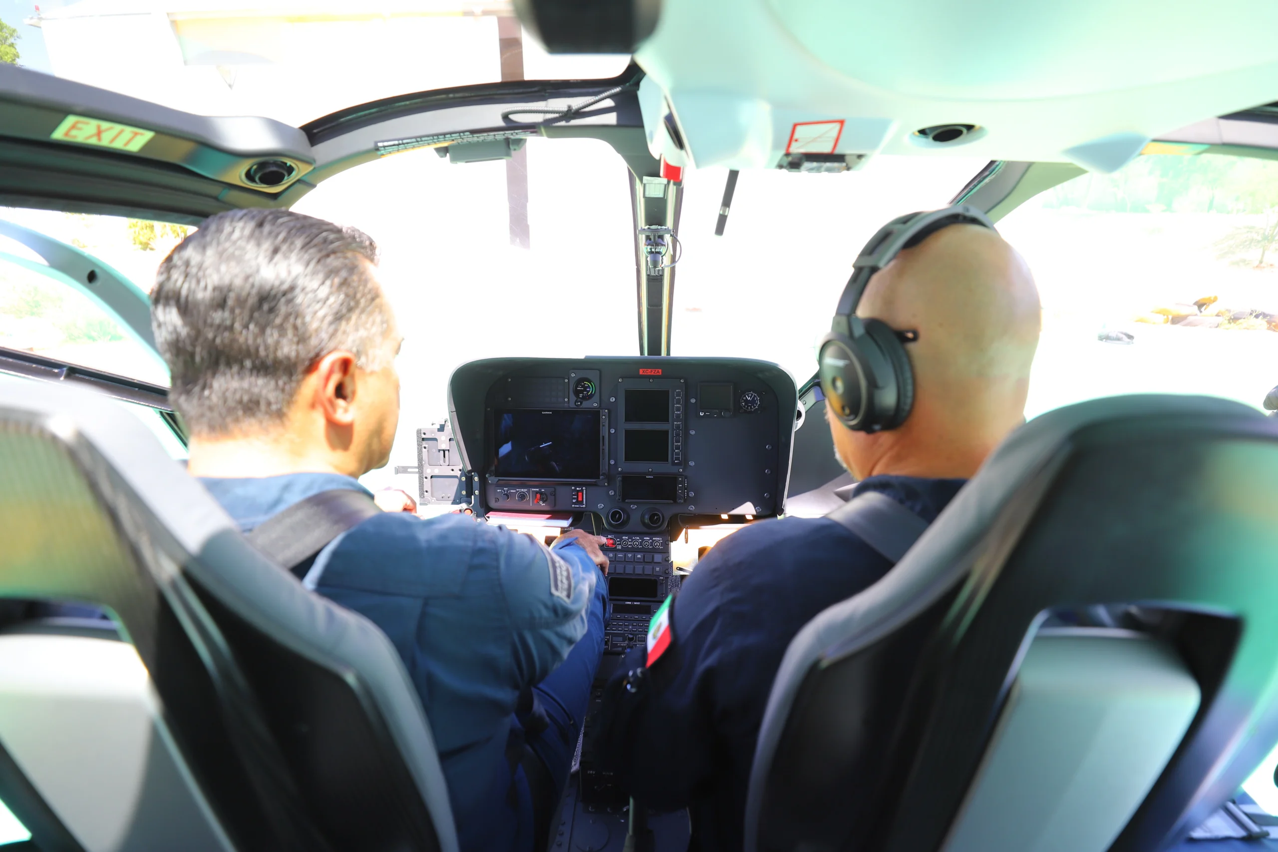 Despliegan helicóptero Fuerza 1 para prevención de riñas