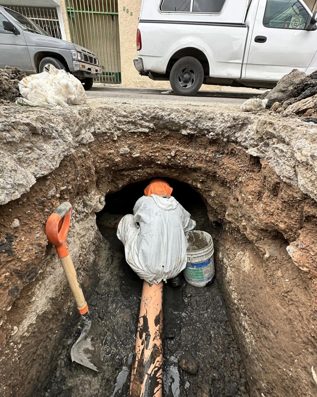 MIAA realiza obras de rehabilitación sanitaria en Ojocaliente, Valle del Campestre y Vista del Sol