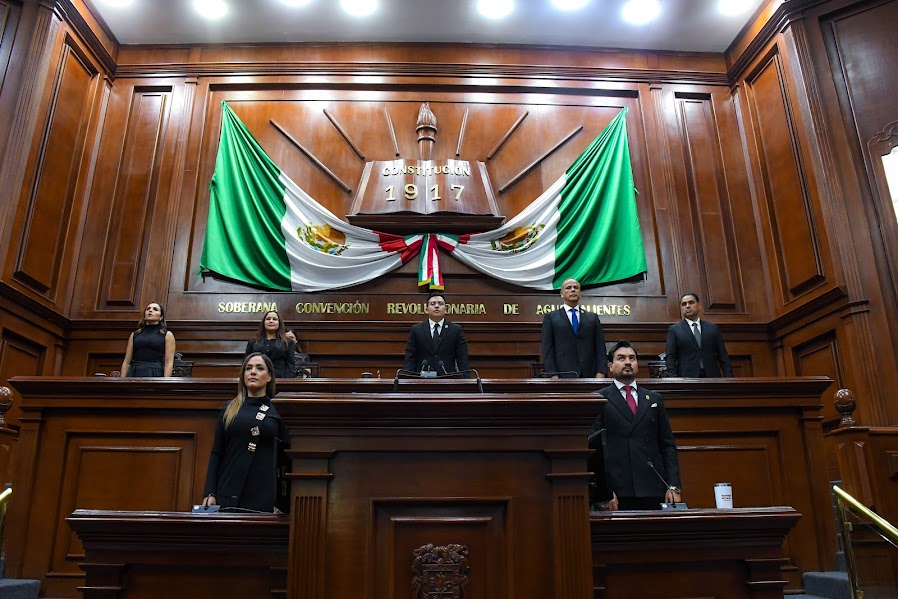 Concluye periodo ordinario del Congreso de Aguascalientes y entra en funciones la Diputación Permanente